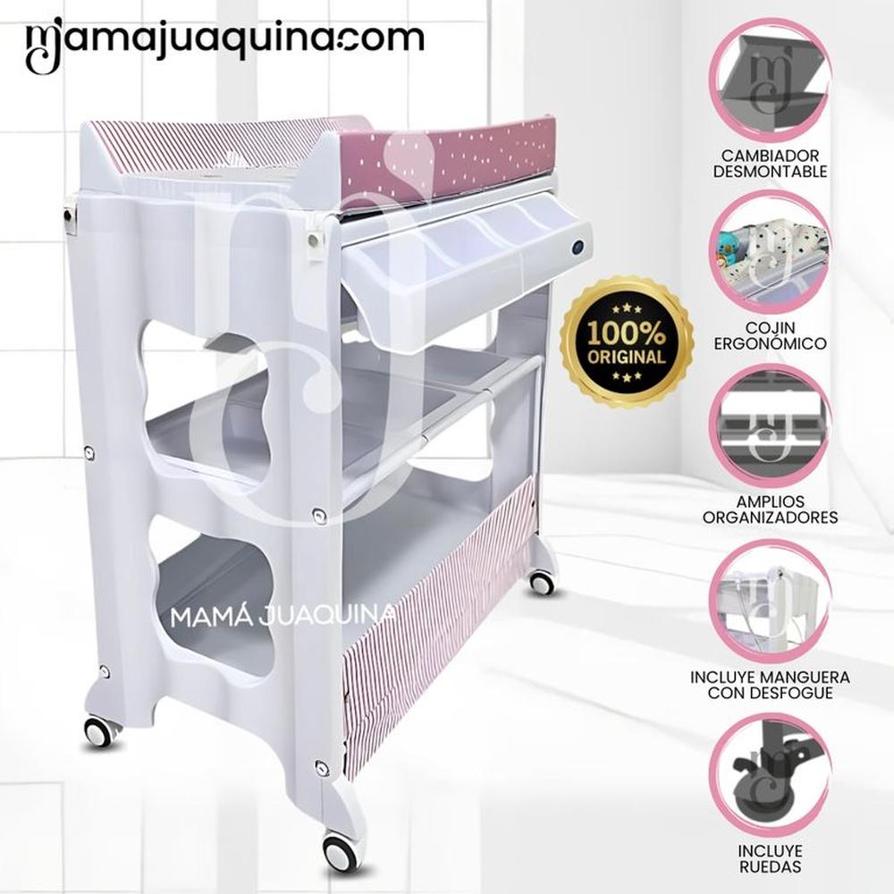 Bañera Cambiador «CHEIKHOUNA » Edición Limitada Pink