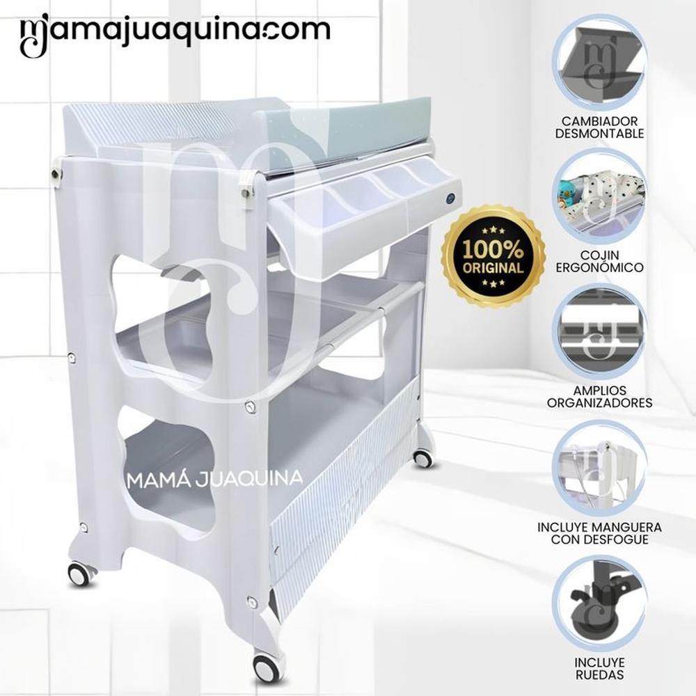 Bañera Cambiador «CHEIKHOUNA » Edición Limitada White