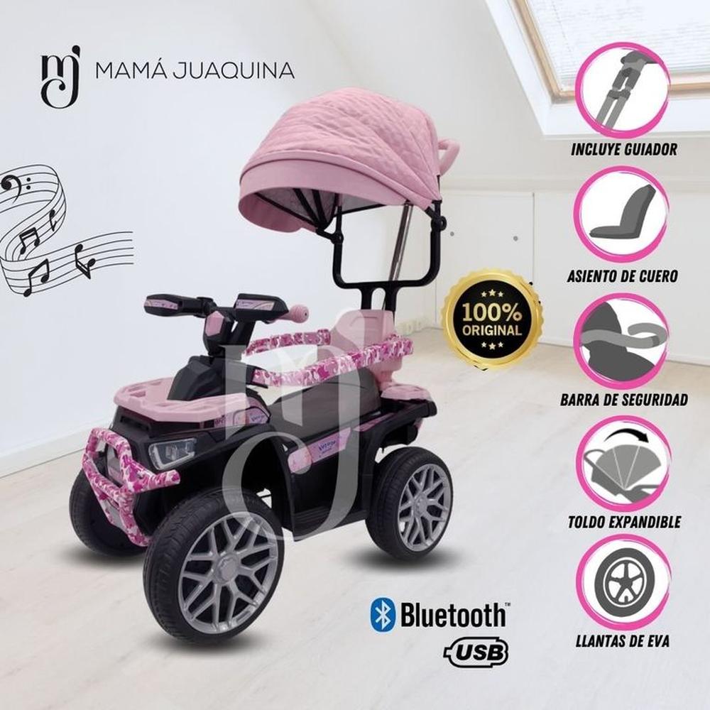 Correpasillo a Batería «TERRA FORCE» con Bluetooth Pink
