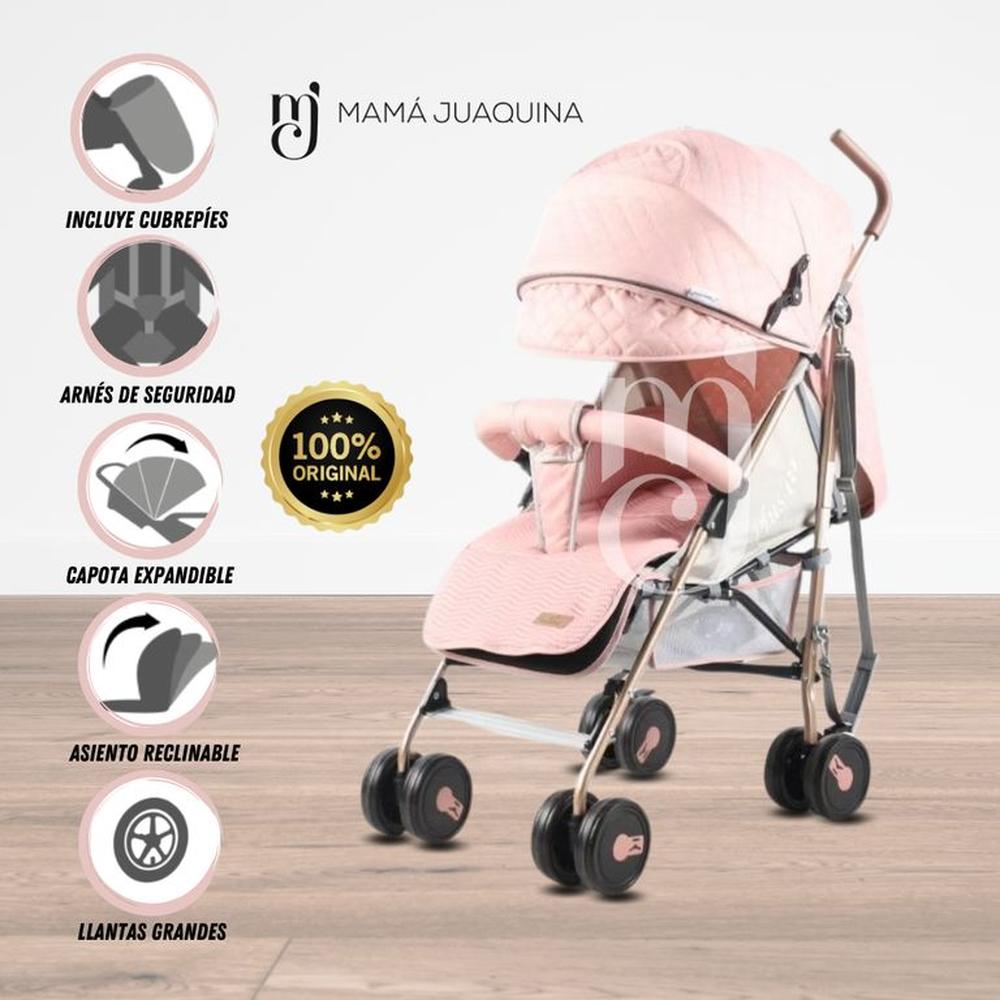 Coche Bastón de Lujo «BEAUTI PLUS» Pink Oechsle