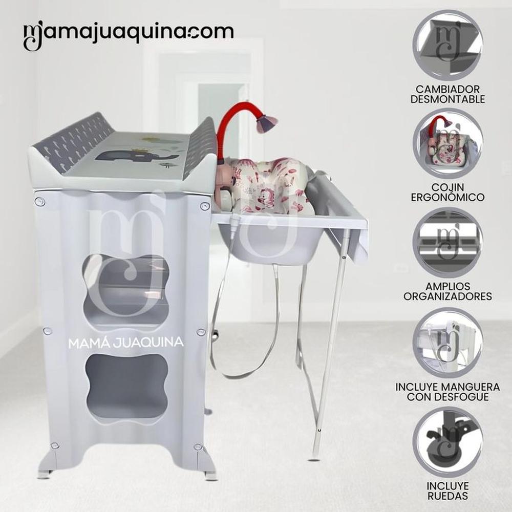 Bañera Cambiador «BAMORY » Edición Limitada Lila