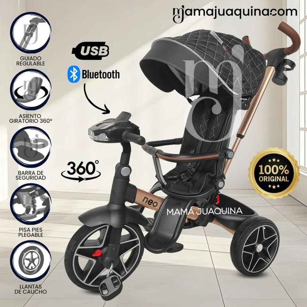 Triciclo Giratorio Triciclo Neo Kiddy Coche Baby Kits Triciclo Triciclo  Guiador En BABY KITS «FORT