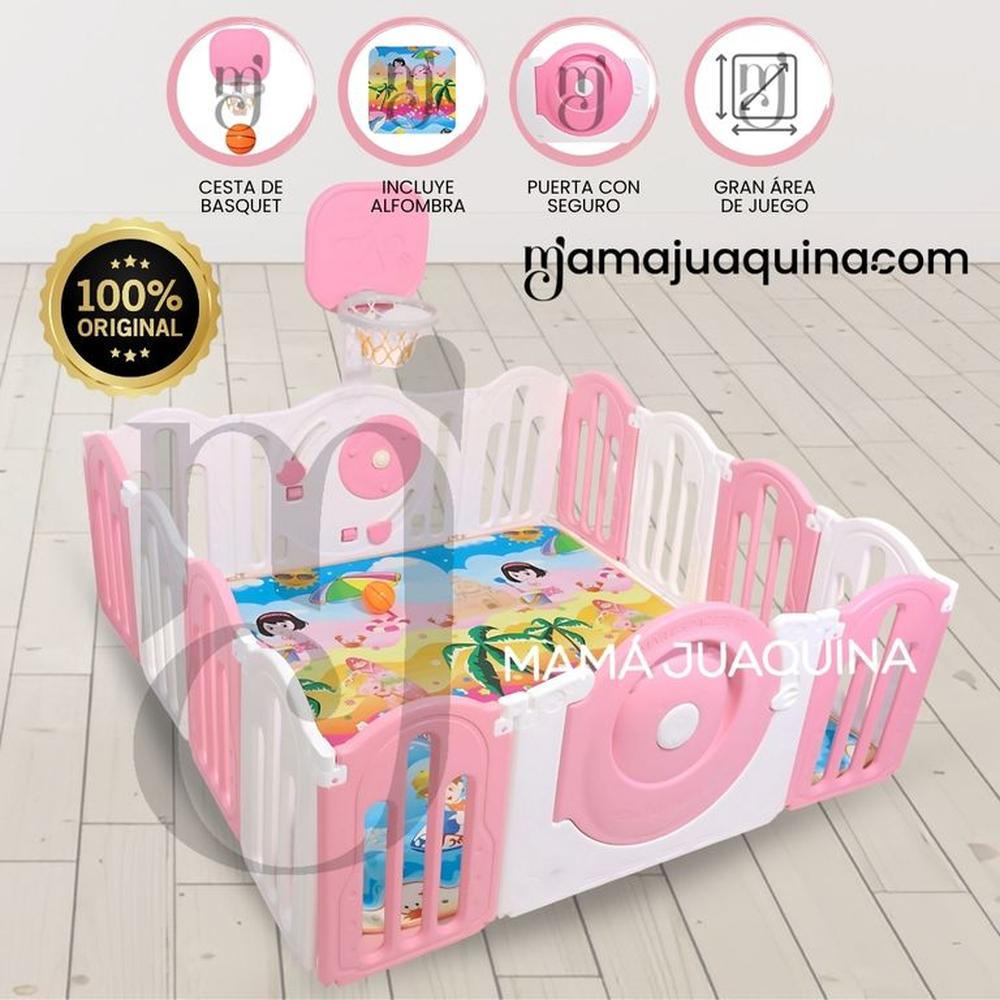 Corral Interactivo con Alfombra Plegable «DAYCAMP»
