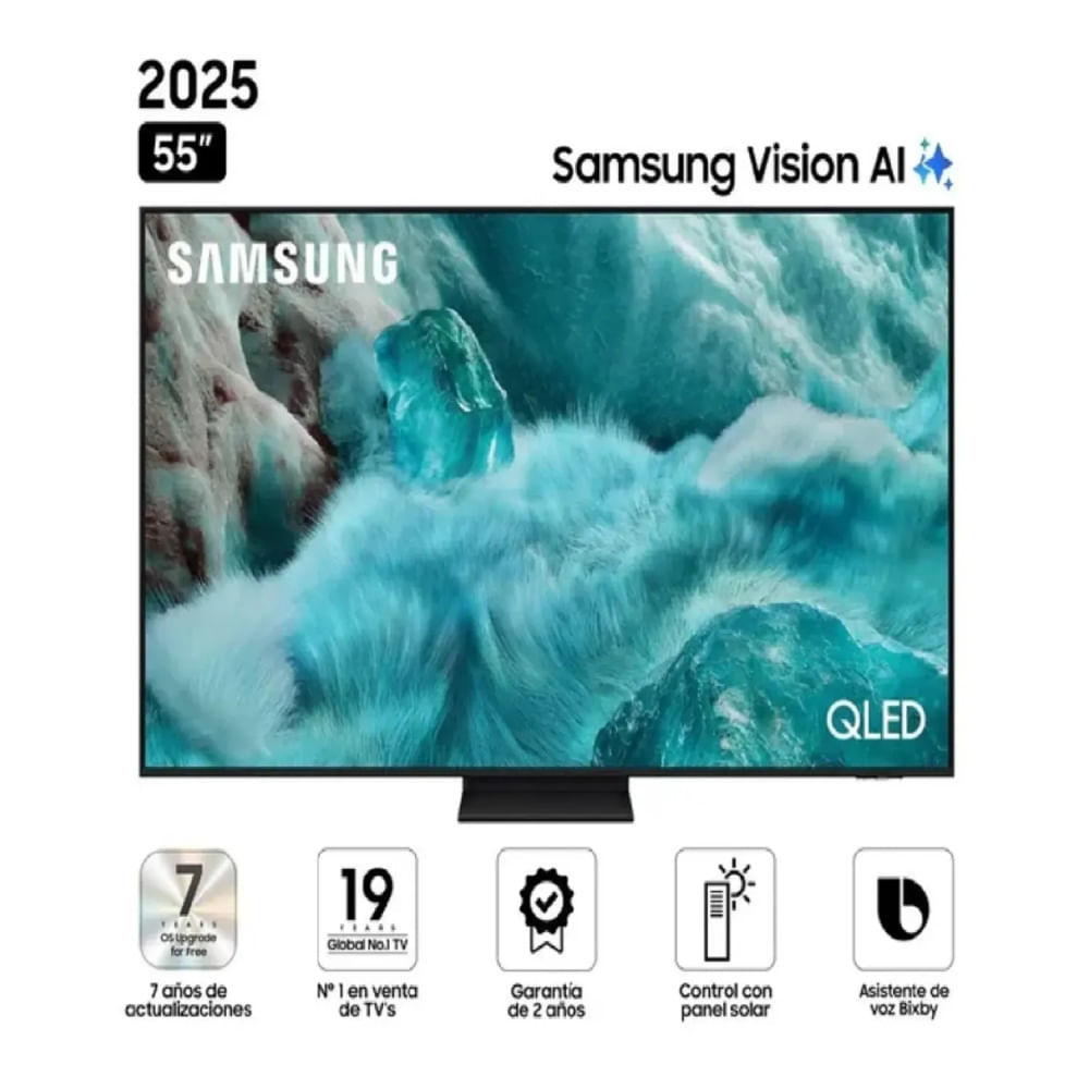 Televisor Samsung Smart TV 55 QLED 4K UHD QN55Q7FAAGXPE