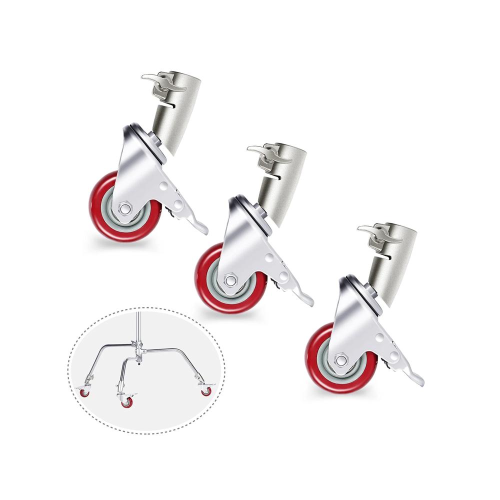 Pack de 3 ruedas Neewer para C-Stand
