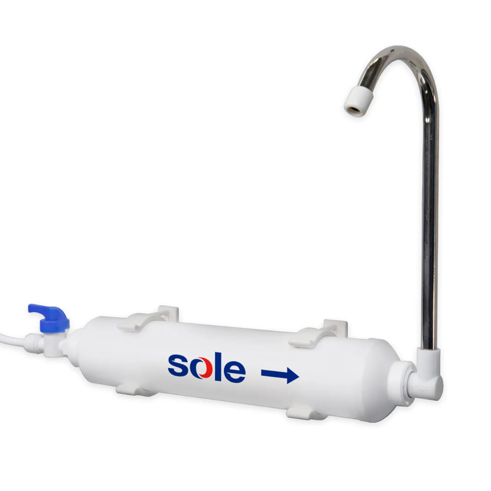 Purificador En Línea Sobre Lav Premium Sole FILSOL018C.