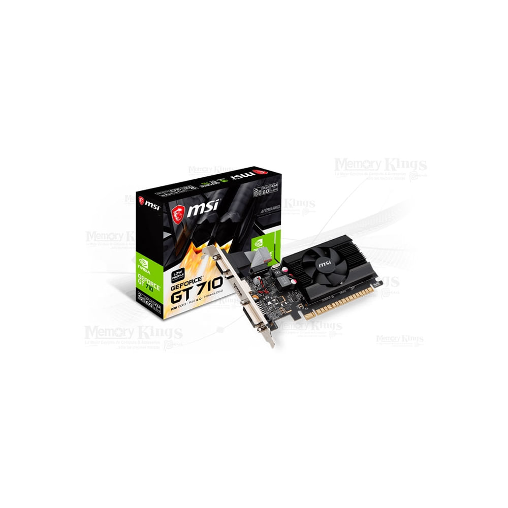 Pci Express Tarjeta De Video Gt 710 MSI Nvidia GeForce GT 710