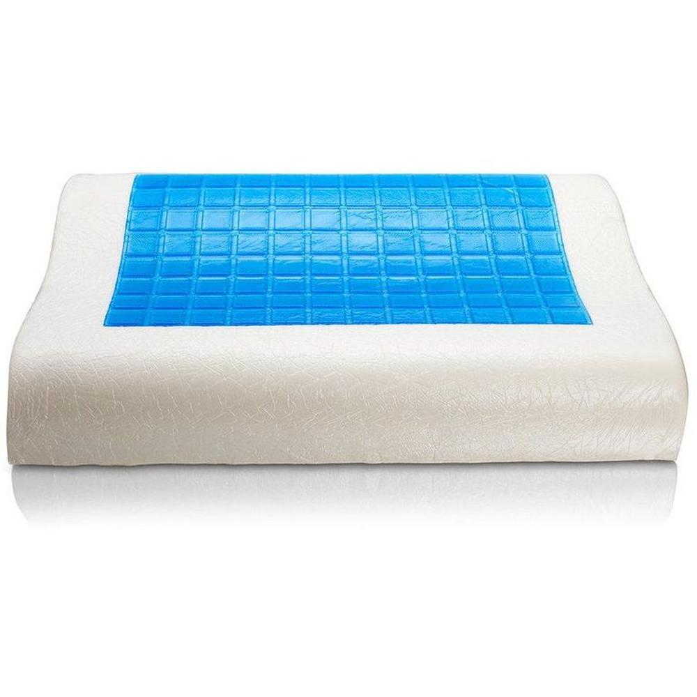 Almohada Ortopédica Viscoelástica Con Gel  Funda Original