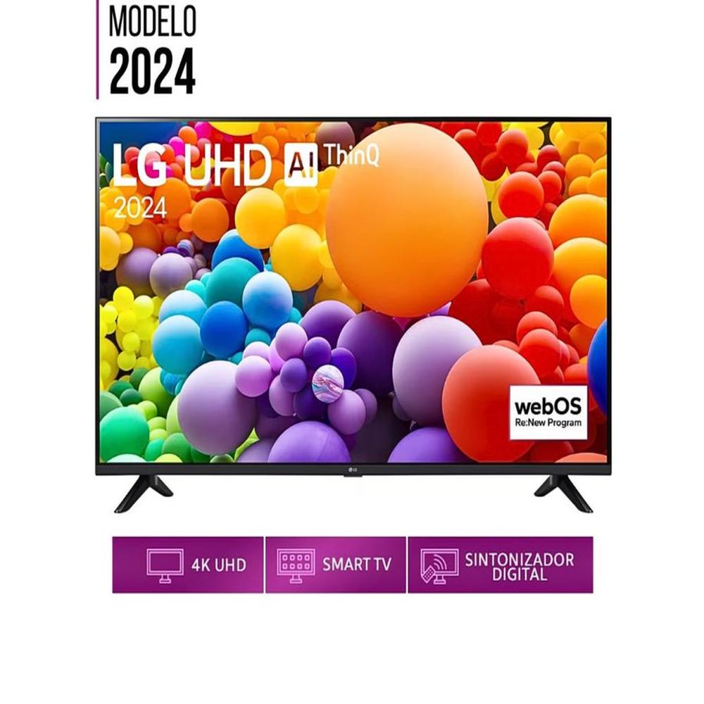 TELEVISOR LG 50"" SMART TV LED 4K UHD THINQ AI 50UT7300PSA MODELO 2024 + Antena Digital