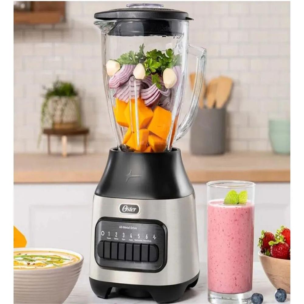 Licuadora Oster BLSTPEG-NPB 6 velocidades más pulso