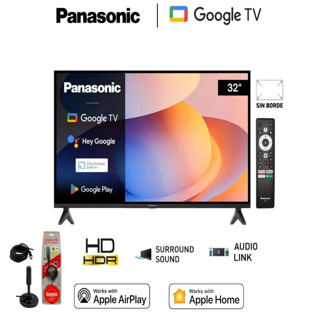 TELEVISOR PANASONIC SMART TV 32 LED HD TC-32NS600P + ANTENA DIGIAL