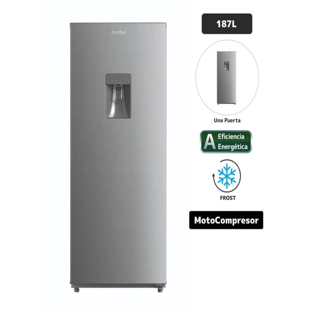 REFRIGERADORA DE 187LTS MABE INOX RMU202PXPRS1