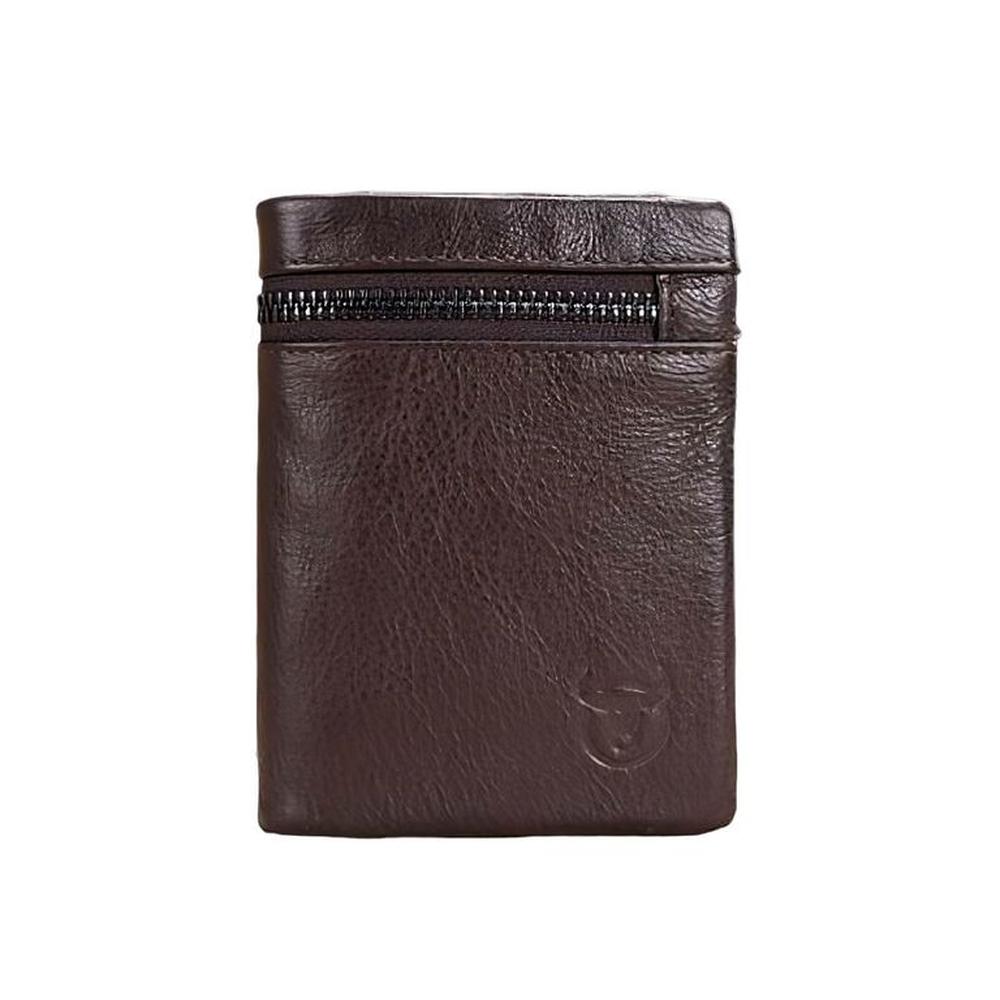 Billetera Hombre Bullcaptain Cuero Genuino