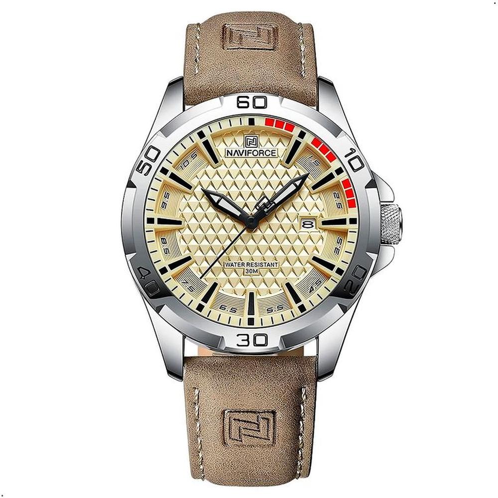 Reloj Naviforce 8023 Cuarzo Para Hombres Resistente al Agua
