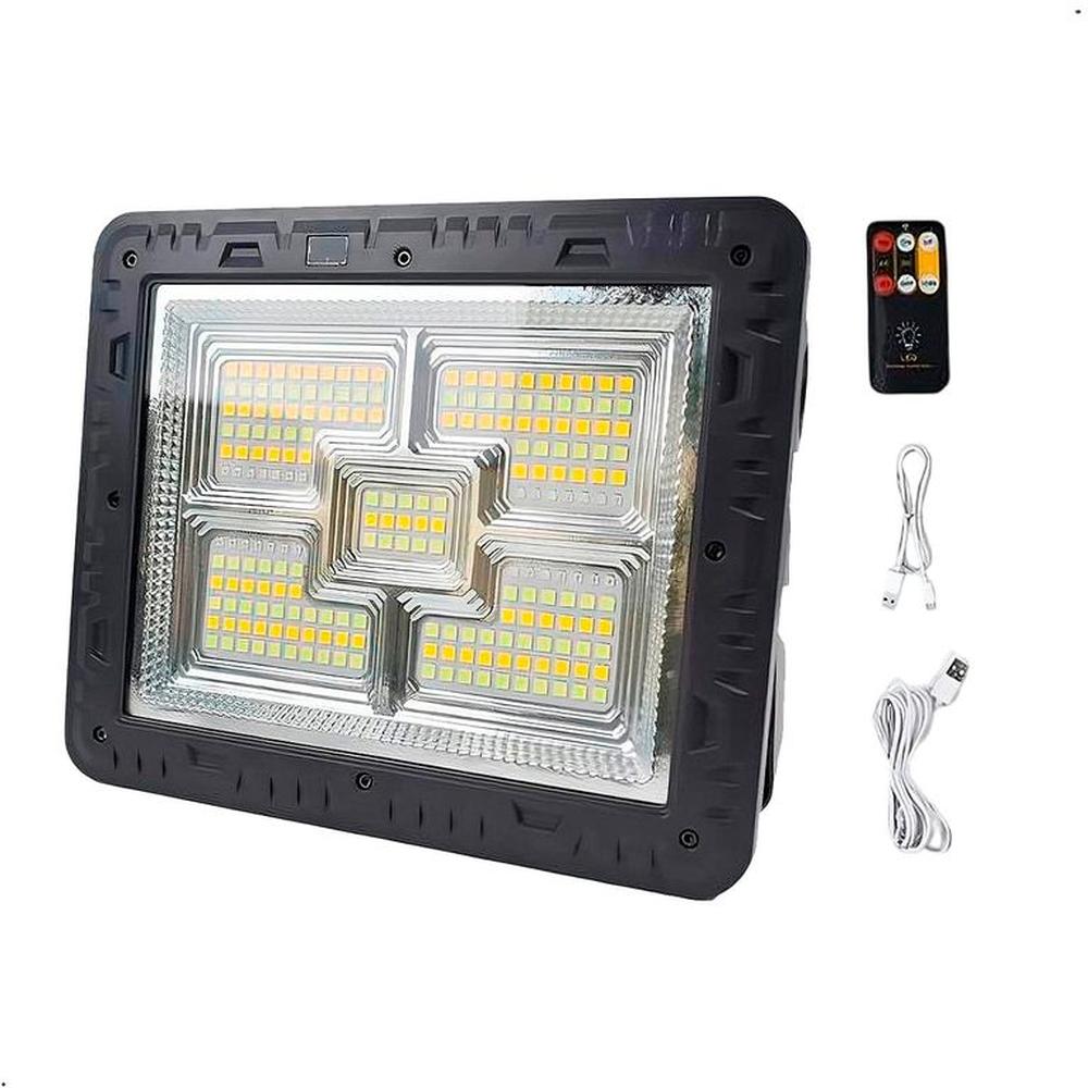 Reflector Solar Cafini 42w Batería 7200mah Control Remoto