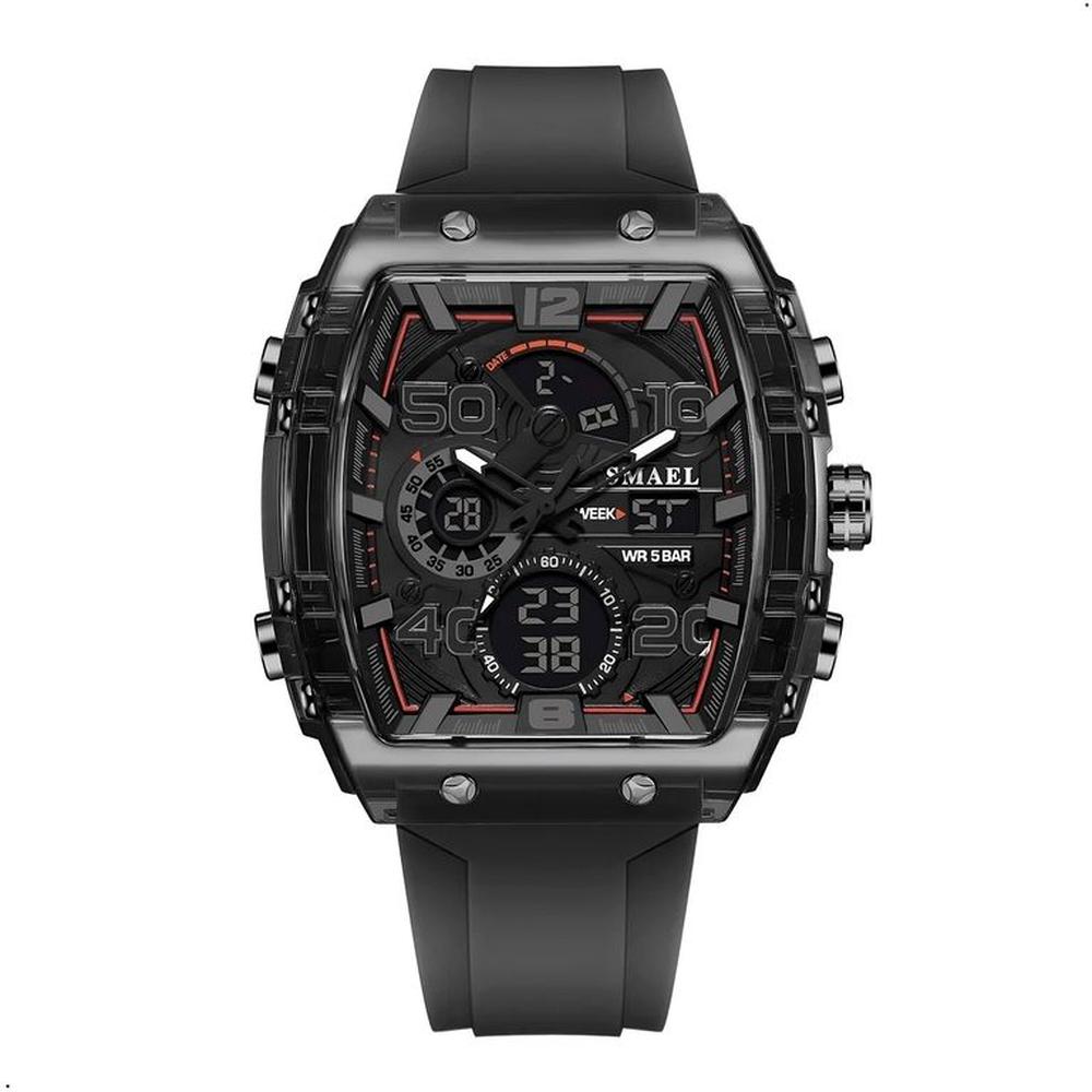 Reloj Hombre Smael 8109 Análogo-digital Resistente AL Agua