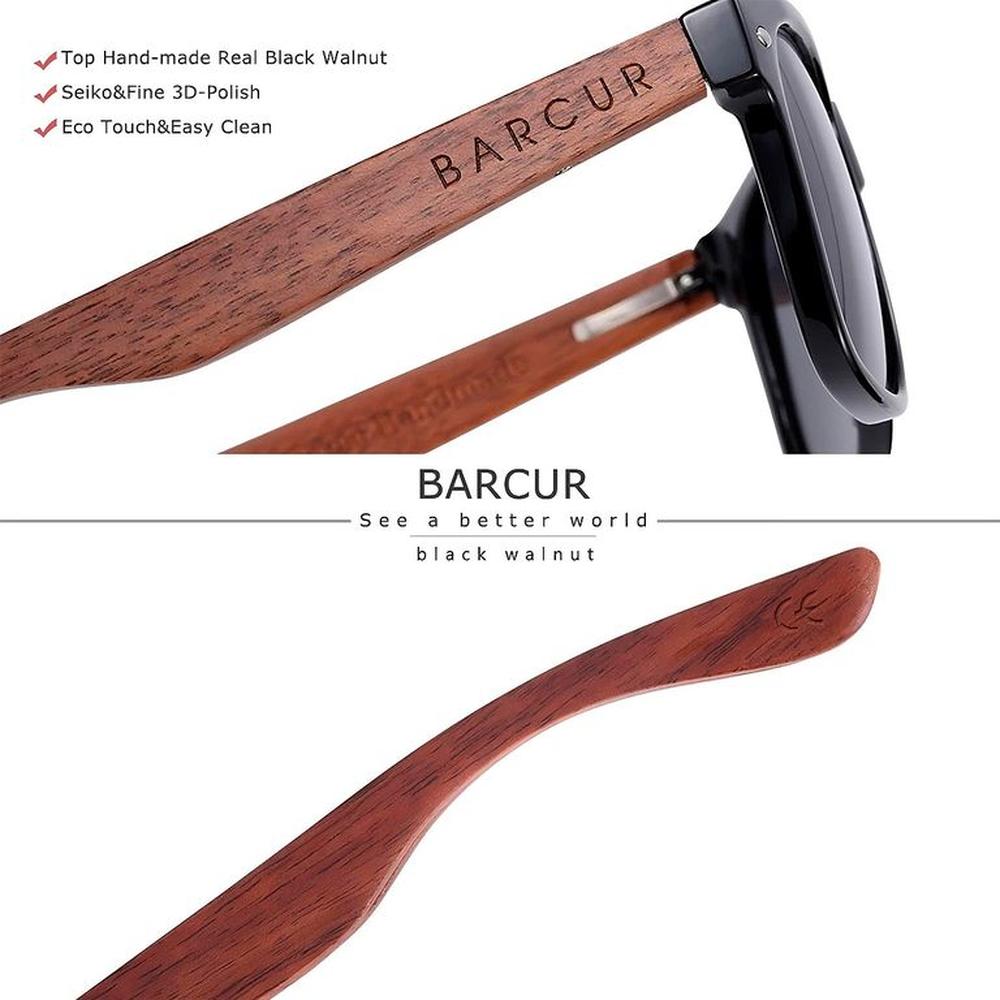 Lentes De Sol Polarizado Barcur Unisex Proteccion Uv400