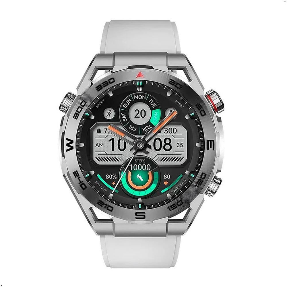 Smart Watch Haylou R8 Pantalla Amoled + Correa Acero Silver