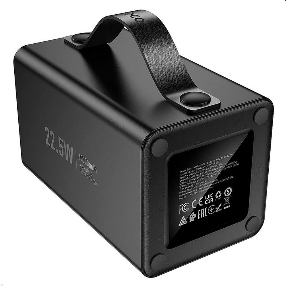 Power Bank HocoJ138 60000 Mah 22.5w Carga Rapida con Linterna