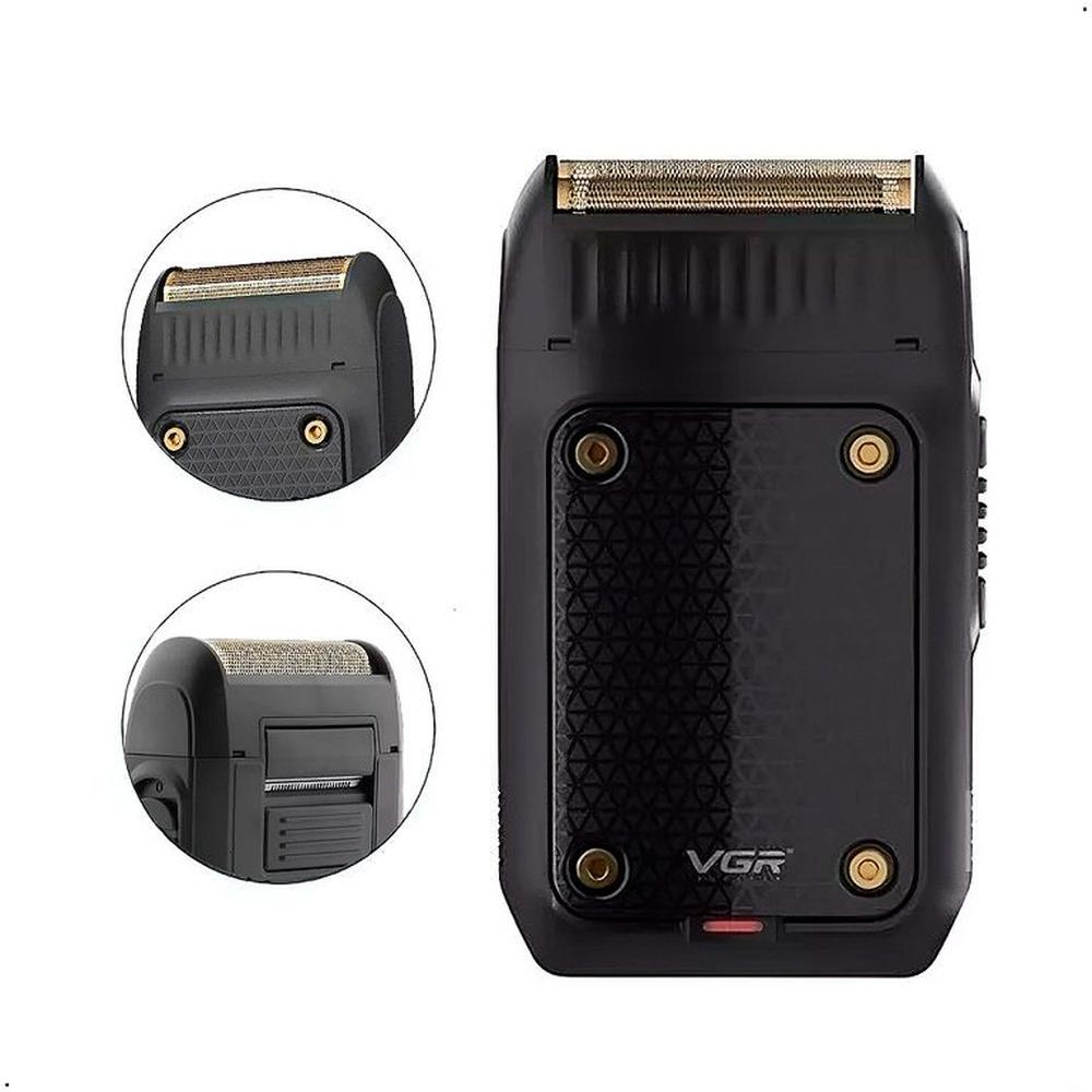 Afeitadora Mini Shaver Patillera Vgr V-353 Viaje Recargable