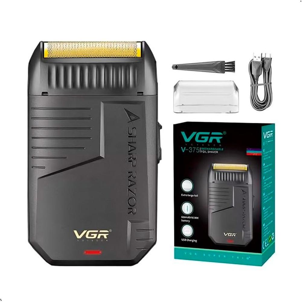 Afeitadora Mini Shaver Patillera Vgr V-375 Recargable
