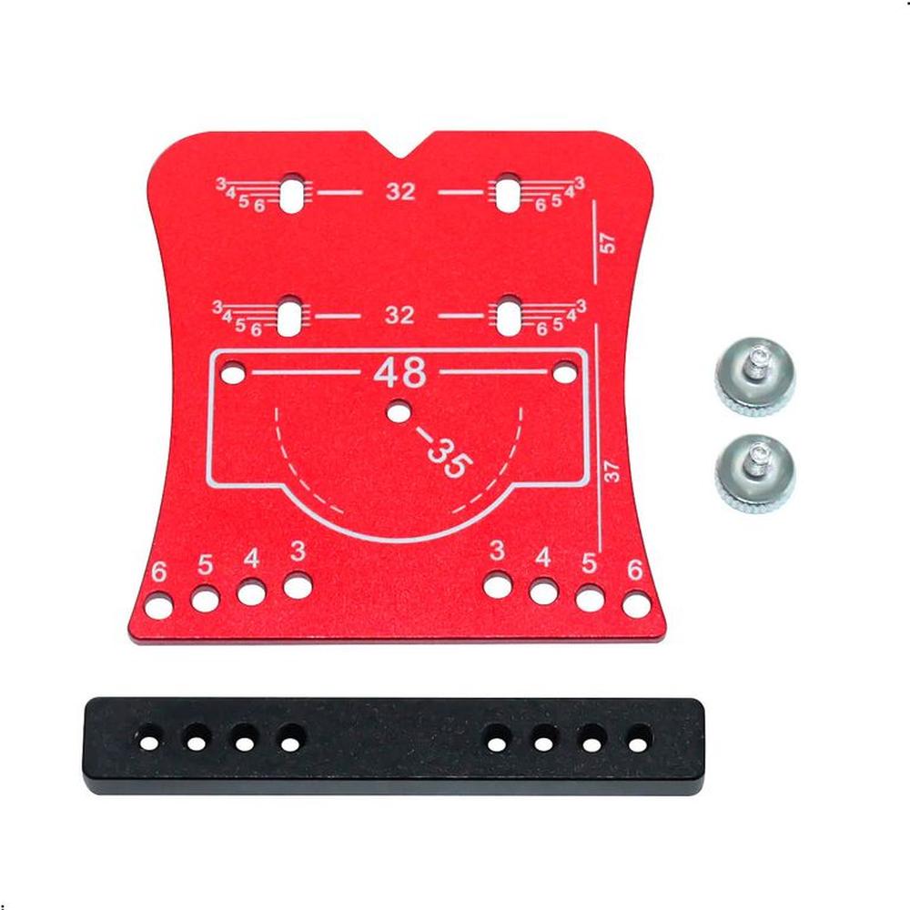 Plantilla Guía Localizador De Bisagra Cangrejo 35mm