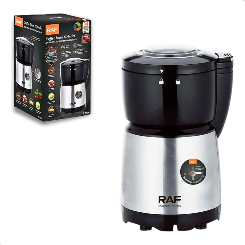 Molinillo Electrico Raf R7106 200w Para Café Granos Etc