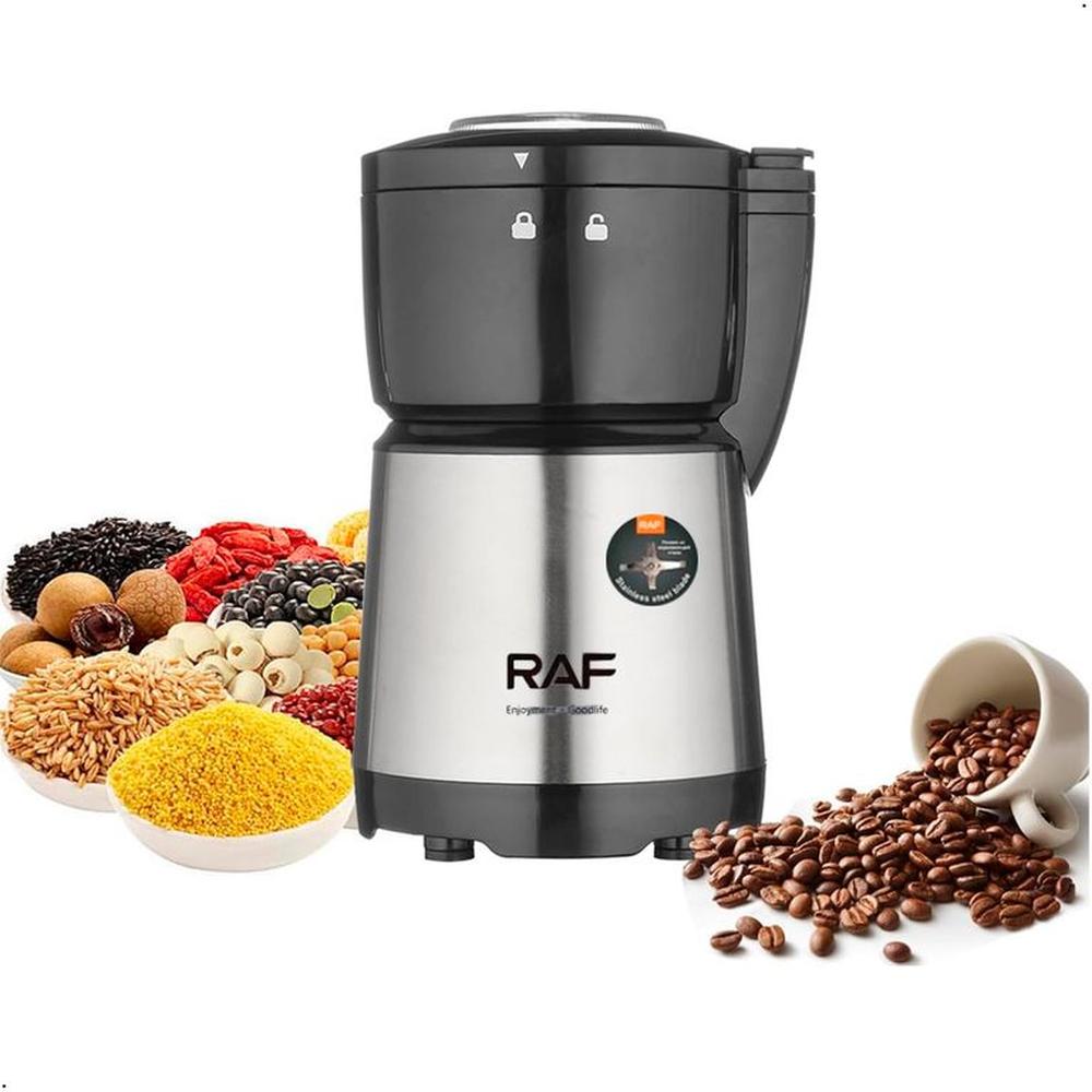 Molinillo Electrico RAF R7106 200w para Café Granos Especias
