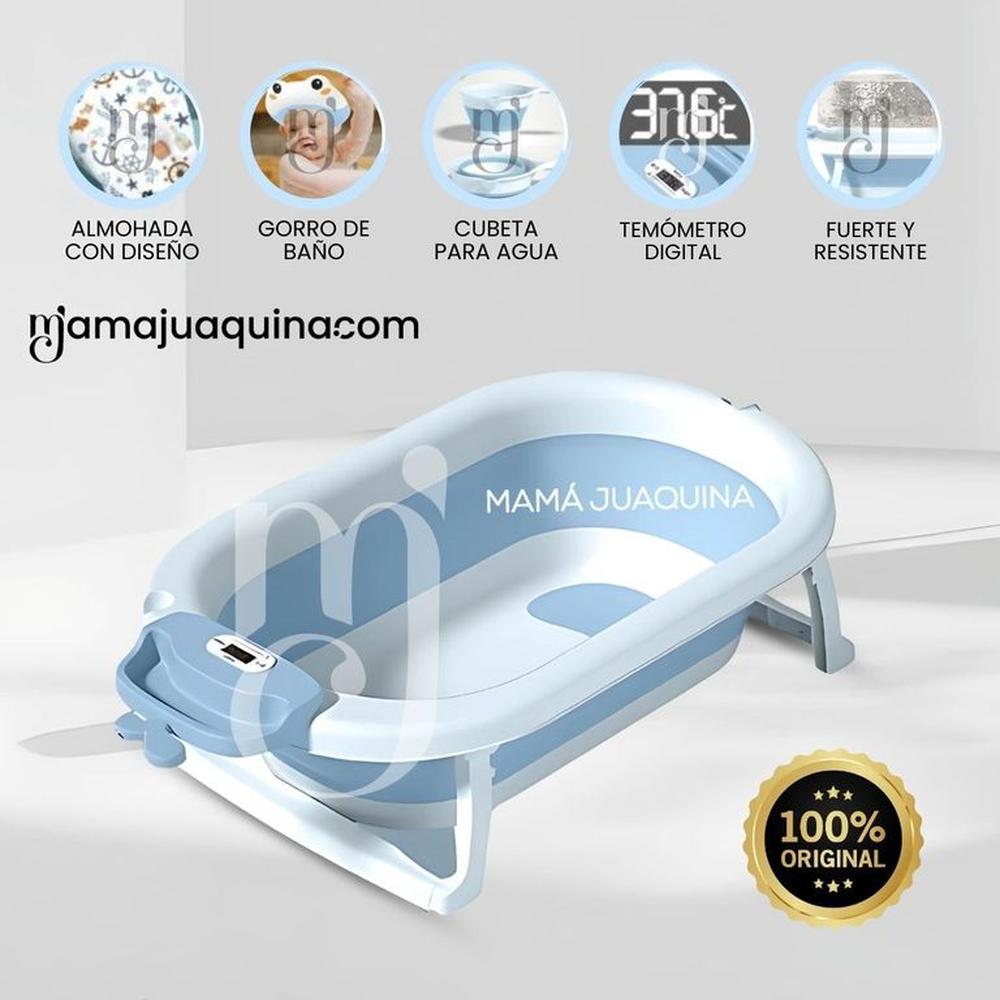 Bañera Plegable para Bebés «WALY MAUI» Blue