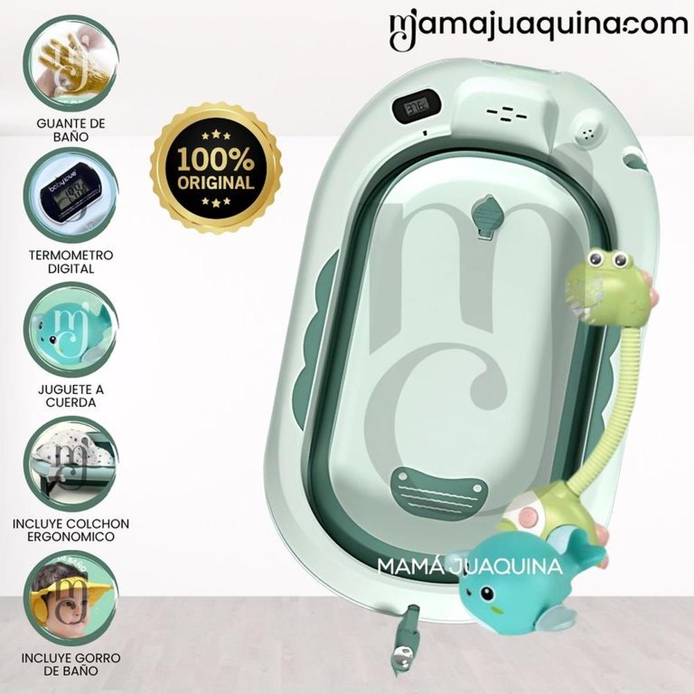 Bañera Plegable con Regadera «JADDE ROSSI» Green
