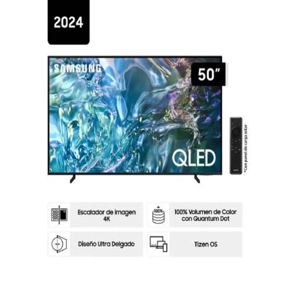 TELEVISOR SAMSUNG 50 PULGADAS QN50Q60DAG 4K QLED SMART MAS Soundbar Samsung