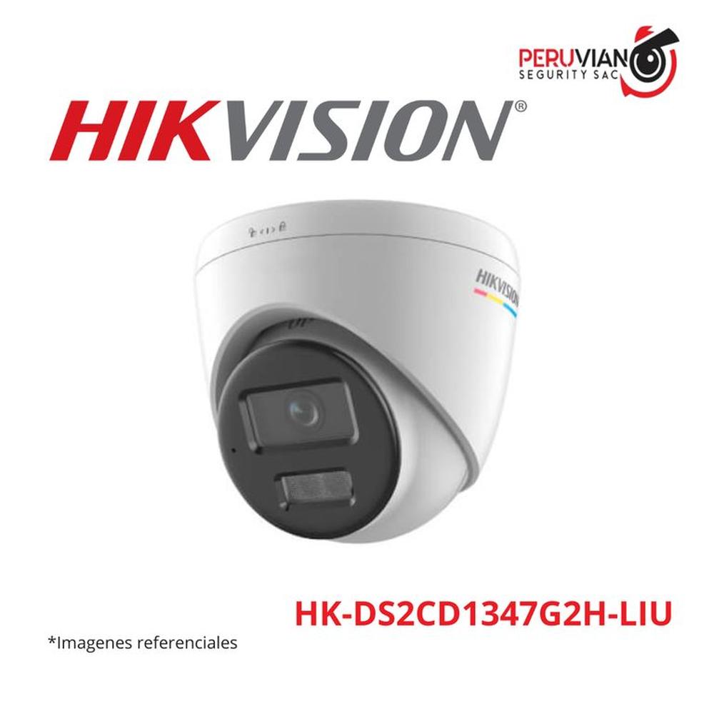 COLORVU TURRET IP 4MP 28MM D-WDR IP67 4 HK-DS2CD1347G2H-LIU