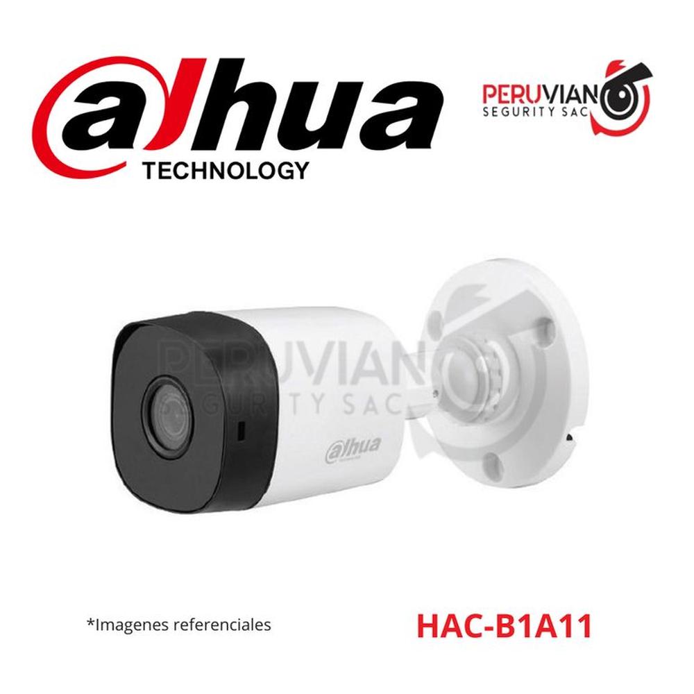 TUBO EXTERIOR PLASTICA ICR DIA&NOCHE - 1.0 MP - 720P - IR 20M - IP67 HAC-B1A11