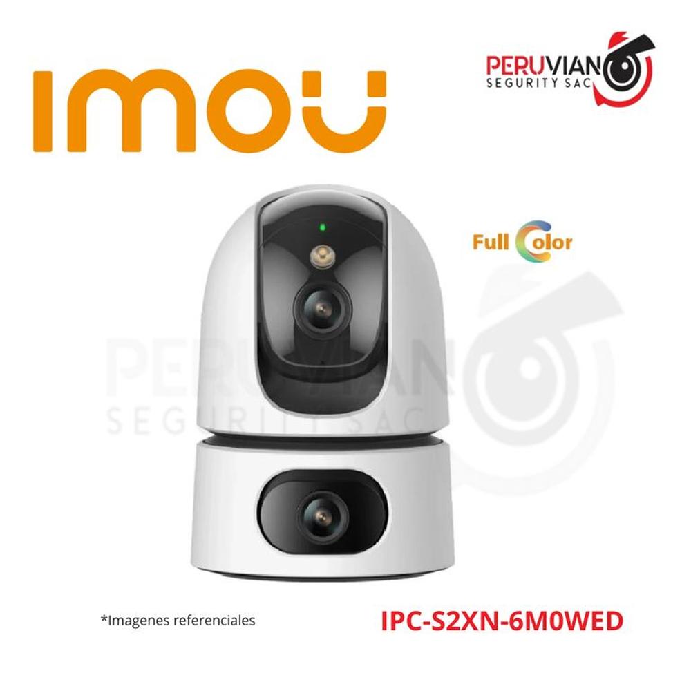 Cámara Ranger Dual Imou3mp+3mp Audio 2 Vías Visión A Color 24/7 IPC-S2XN-6M0WED