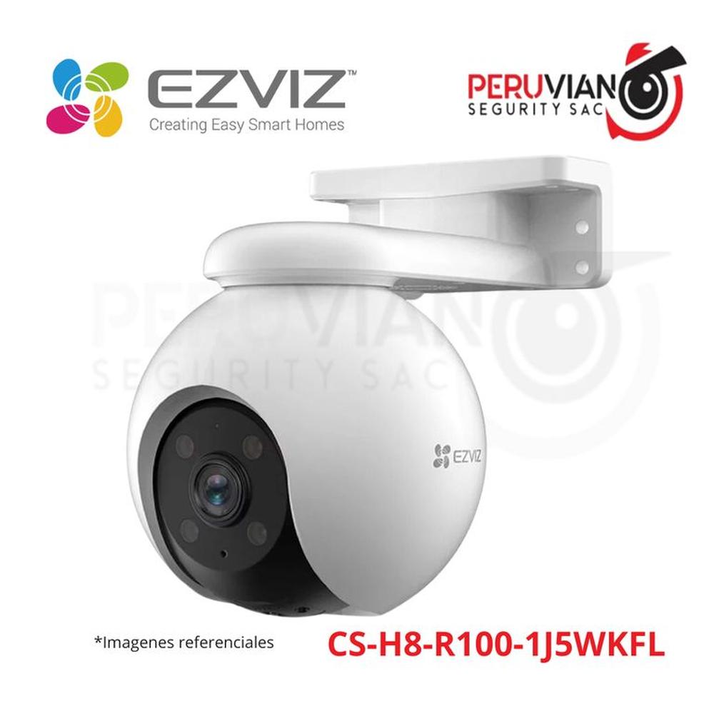 Cámara Wi-Fi con Paneo e Inclinación 3K CS-H8-R100-1J5WKFL