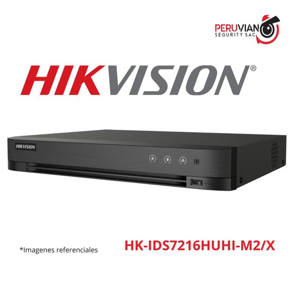 DVR AcuSense de 16 canales, 5 MP, 1U, H.265 HK-IDS7216HUHI-M2/X
