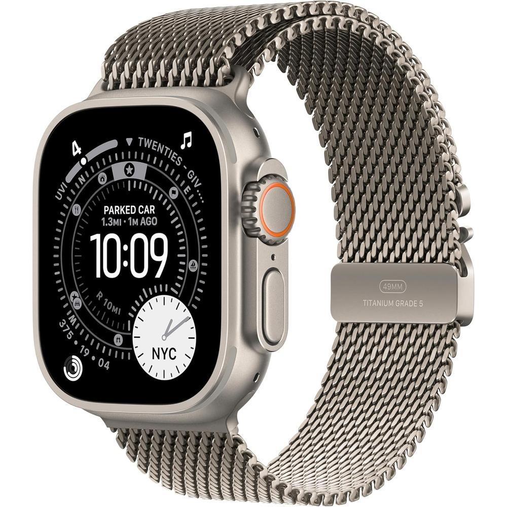 Apple Watch ULTRA 3 Natural Titanio (GPS + CELLULAR 49mm) Milanese Loop Natural Titanio L