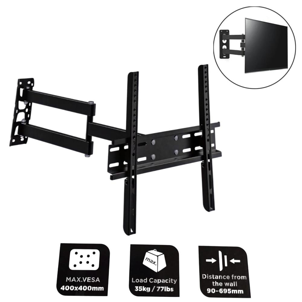 Soporte montaje de TV MD3226 para LCD/LED de 22"" a 65"" Movimiento completo