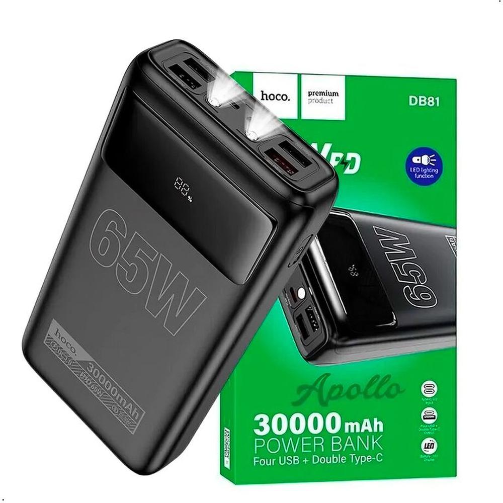 Power bank Hoco Db81 30000mah Fast Charge 65w Carga Multiple