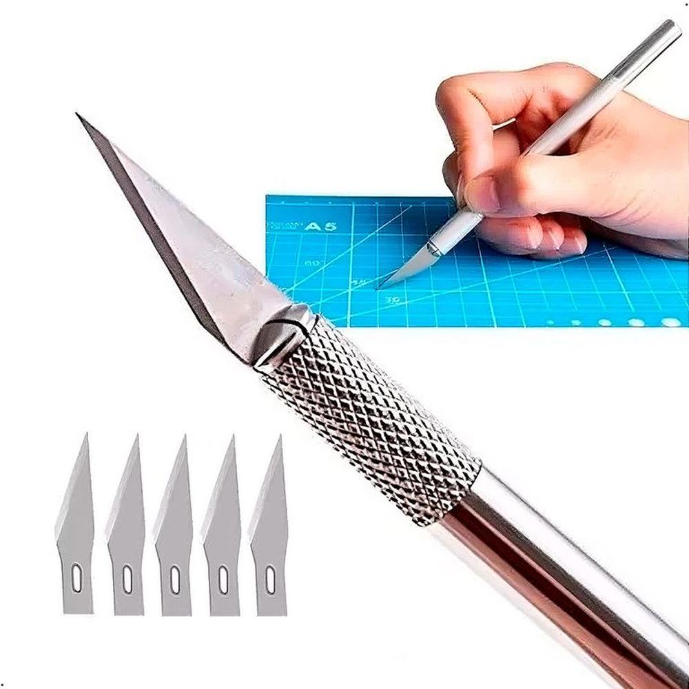 Cutter Bisturi De Precision Craft Y 5 Respuestos Por 2 Unid