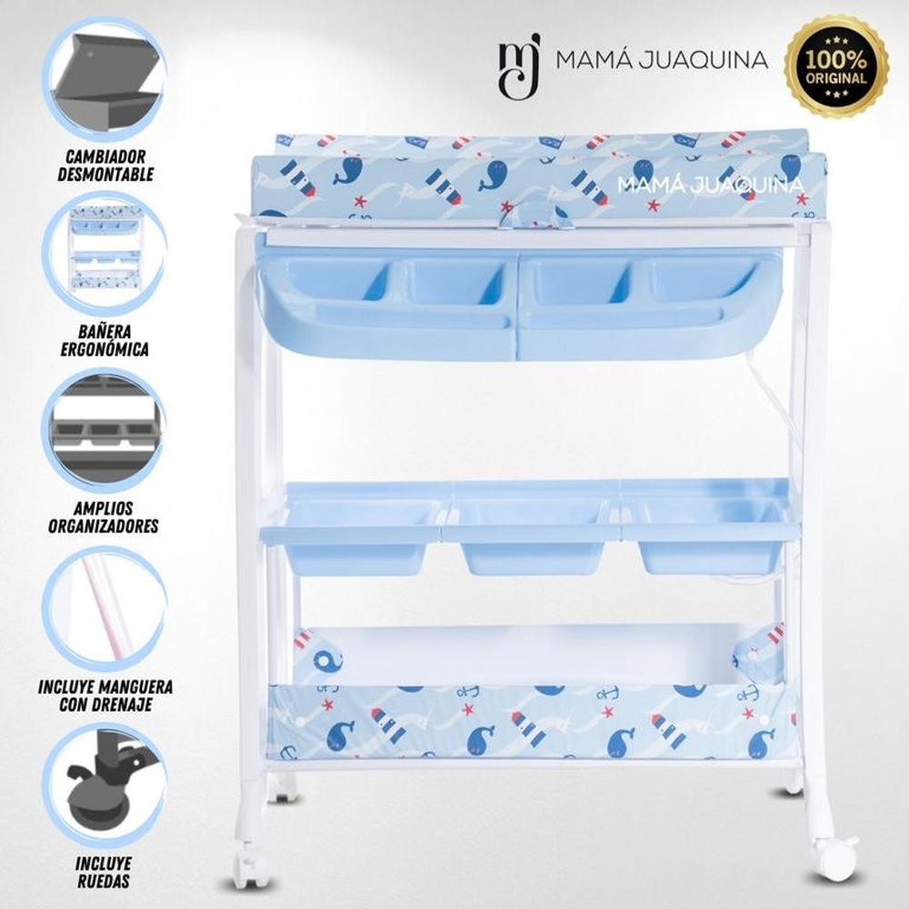 Bañera Cambiador «NAMI» Edición Limitada Blue