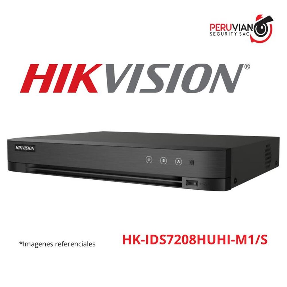 DVR 8-ch 5 MP 1U H.265 AcuSense HK-IDS7208HUHI-M1/S