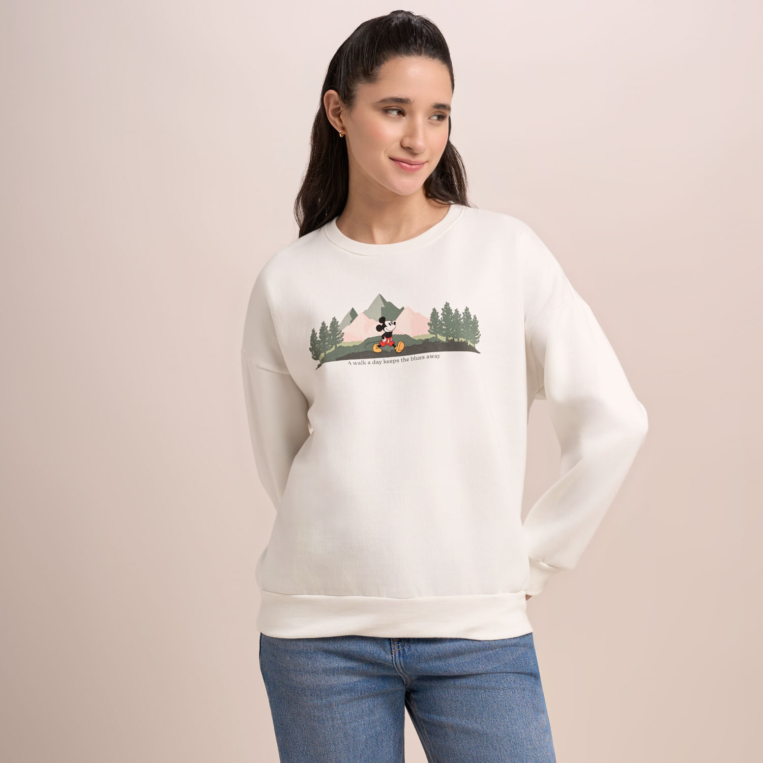 Polera Mujer Disney Pinos