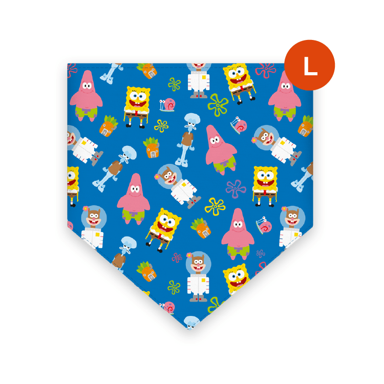 Bandana para mascotas Bandydog! Bob esponja L