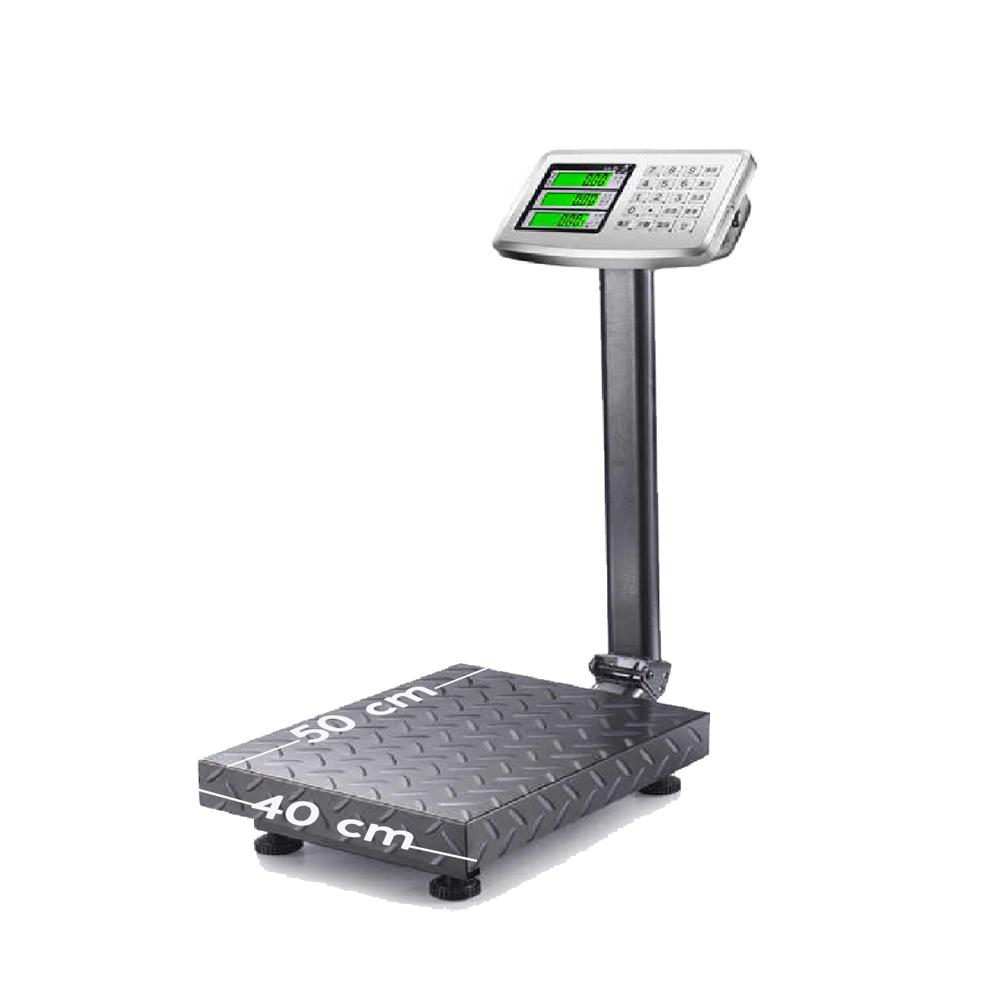 Balanza Industrial 300 Kg con Plataforma TCS-300K Teclado de Acero Balanza Industrial 300 Kg con Plataforma TCS-300K Teclado de Acero