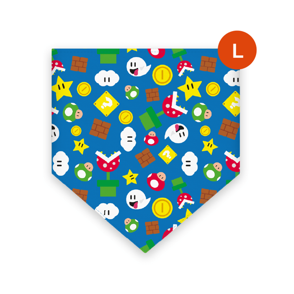 Bandana para mascotas Bandydog! Super Mario L Bandana para mascotas Bandydog! Super Mario L