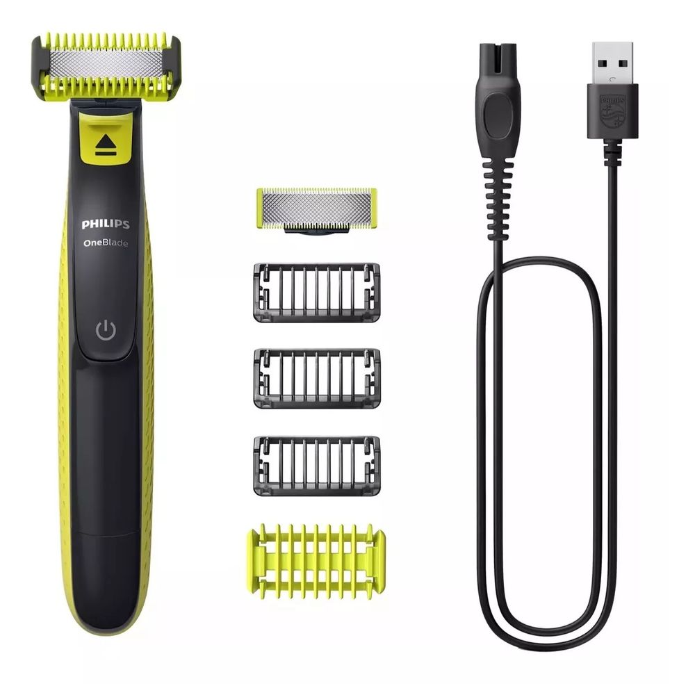 Afeitadora Oneblade Cuerpo Y Rostro De 5 Peines Carga Usb Afeitadora Oneblade Cuerpo Y Rostro De 5 Peines Carga Usb