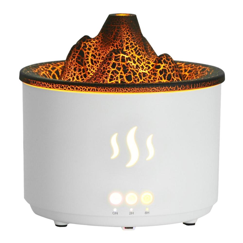Humidificador Volcán 3D 400ML Difusor de Aromas con Control YX-1501 Humidificador Volcán 3D 400ML Difusor de Aromas con Control YX-1501