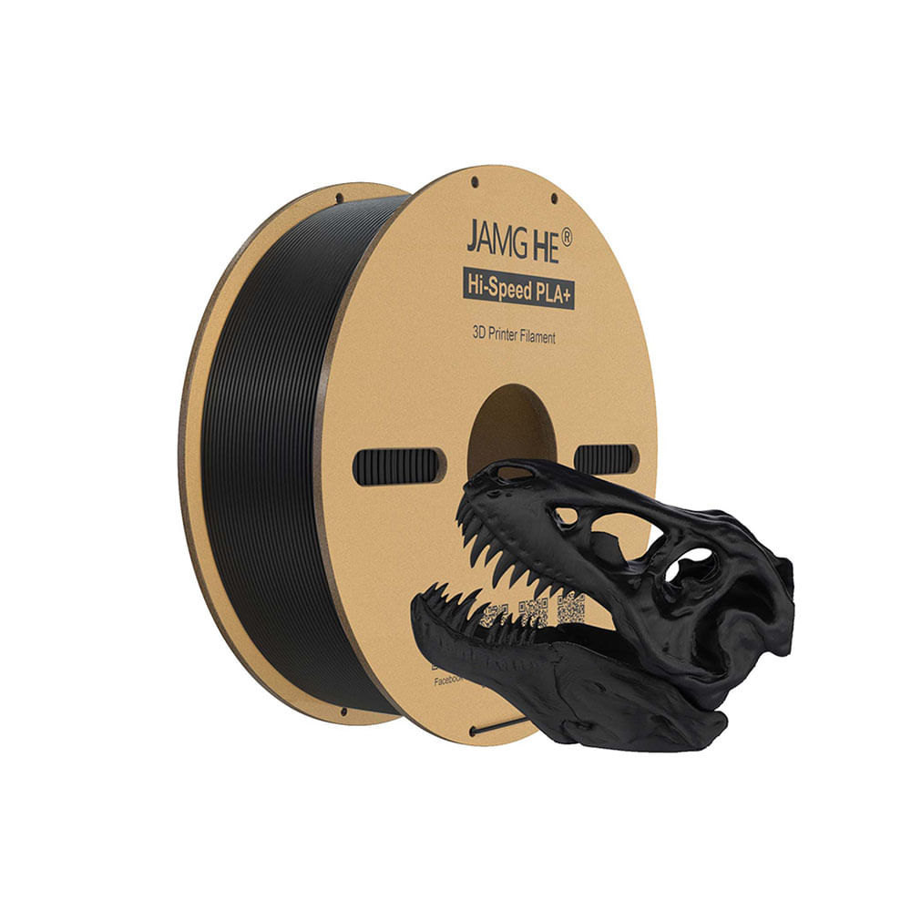 Filamento 3D PLA+-HS 1.75mm 1Kg Jamg He Negro