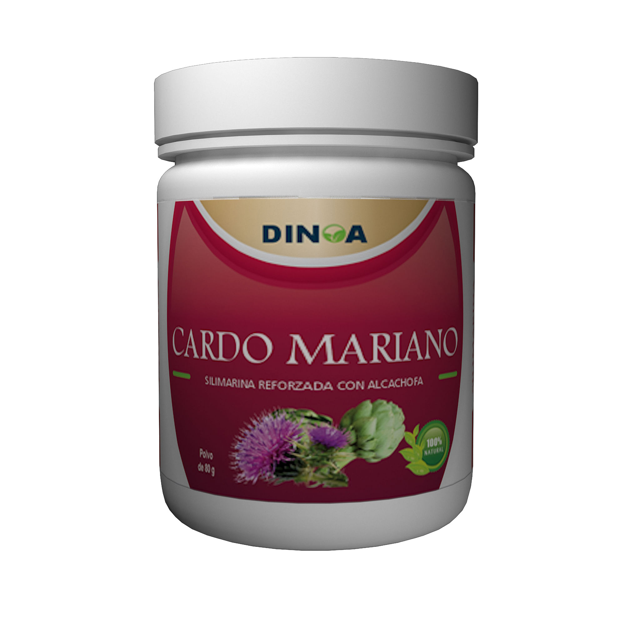 Cardo Mariano (Silimarina) Dinoa Polvo 80gr